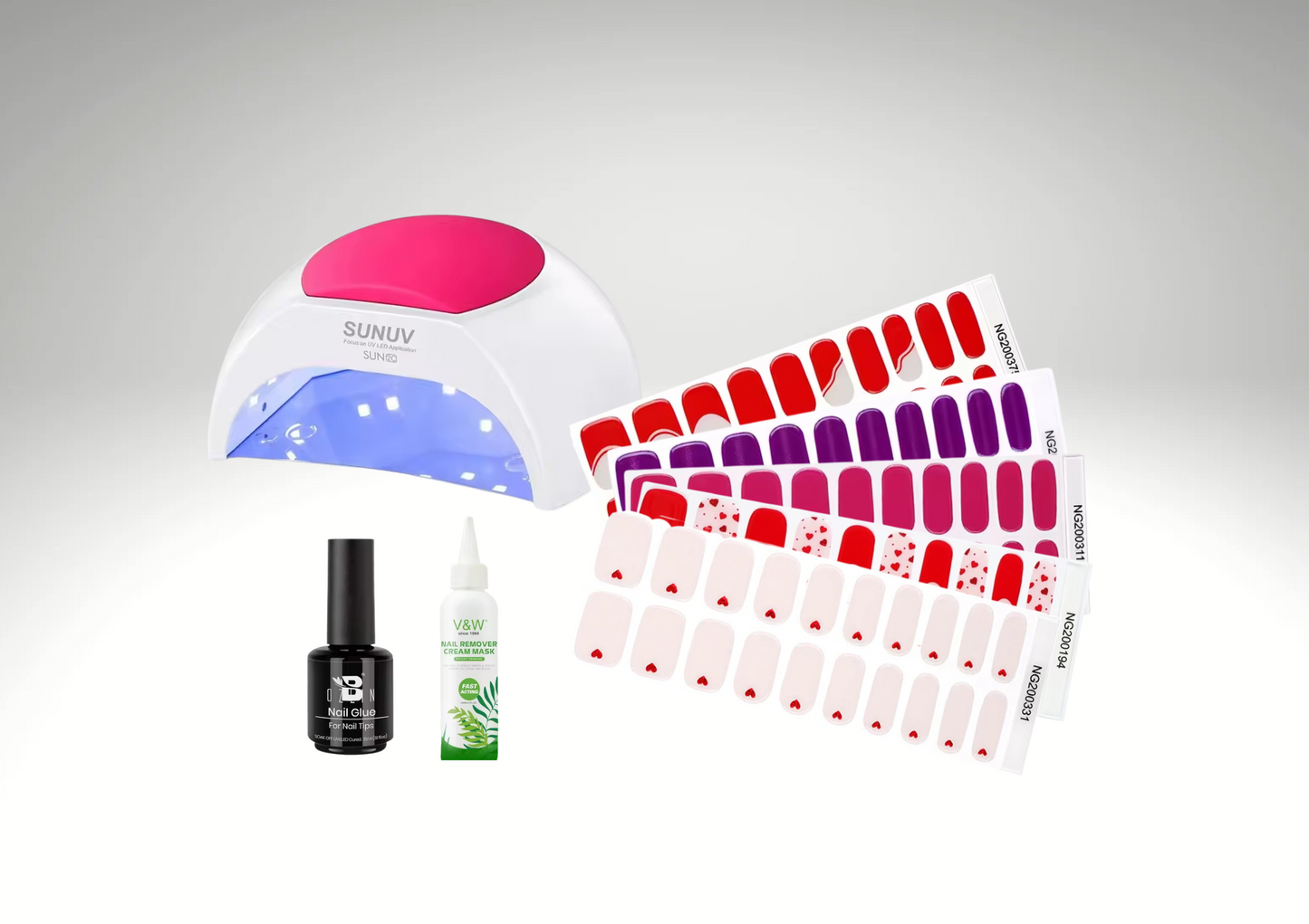 Starter Pack: Complete Gel Nail System for Quick, Professional Nails